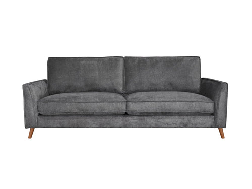 Alex 3 Seater Fabric Sofa - Anthracite